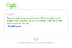 Riya in Firefox